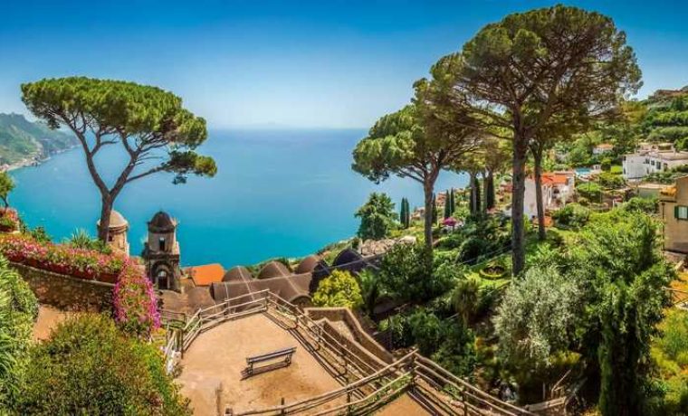 Amalfi Coast views from Ravello
